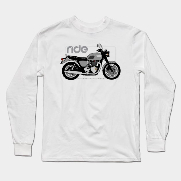 Ride t120 bw Long Sleeve T-Shirt by NighOnJoy